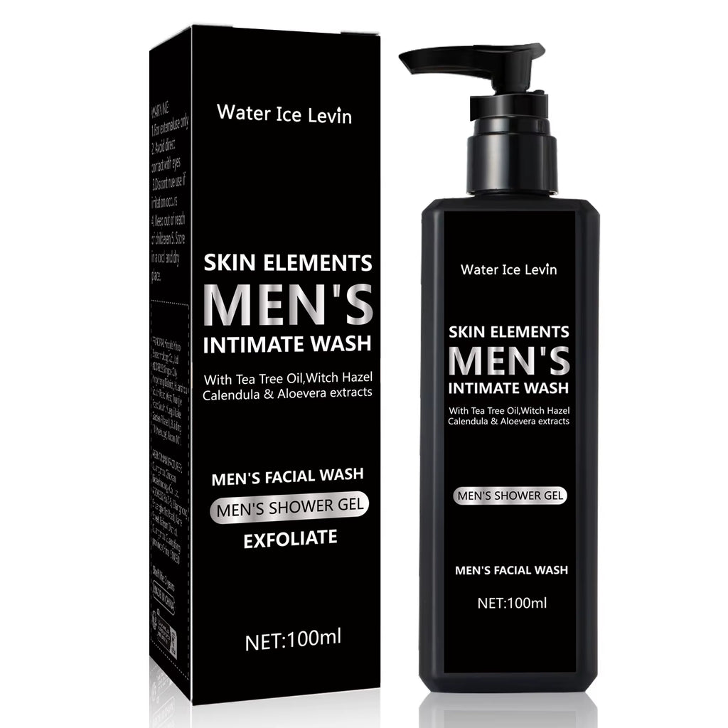 100ML Men'S Facial Cleanser for Daily Cleansing and Bathing, Suitable for Oily Skin, Soothing, Purifying and Cleaning